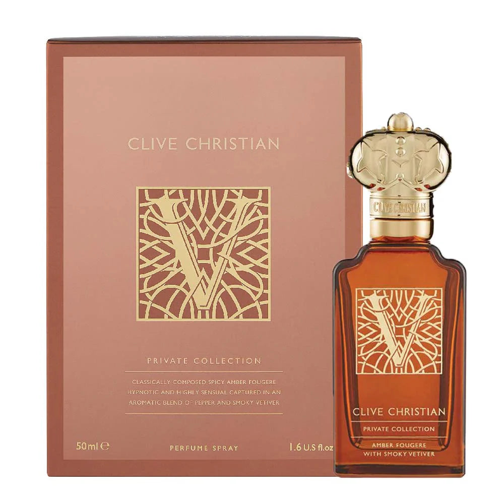 CLIVE CHRISTIAN V AMBER FOUGERE PRIVATE COLLECTION PARFUM 1.7oz