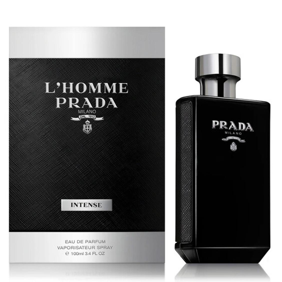 Prada L'Homme Intense 3.3 oz./100ml. EDP Spray for Men