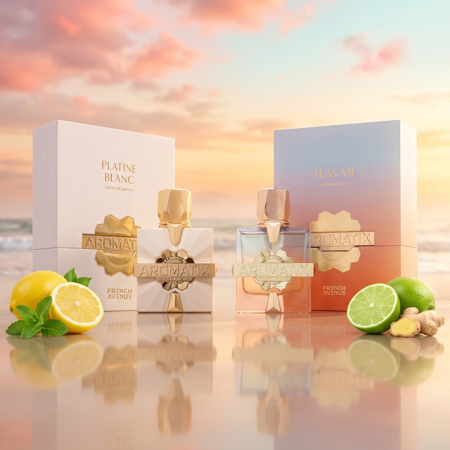 Aromatix - Platine Blanc & Teas Me