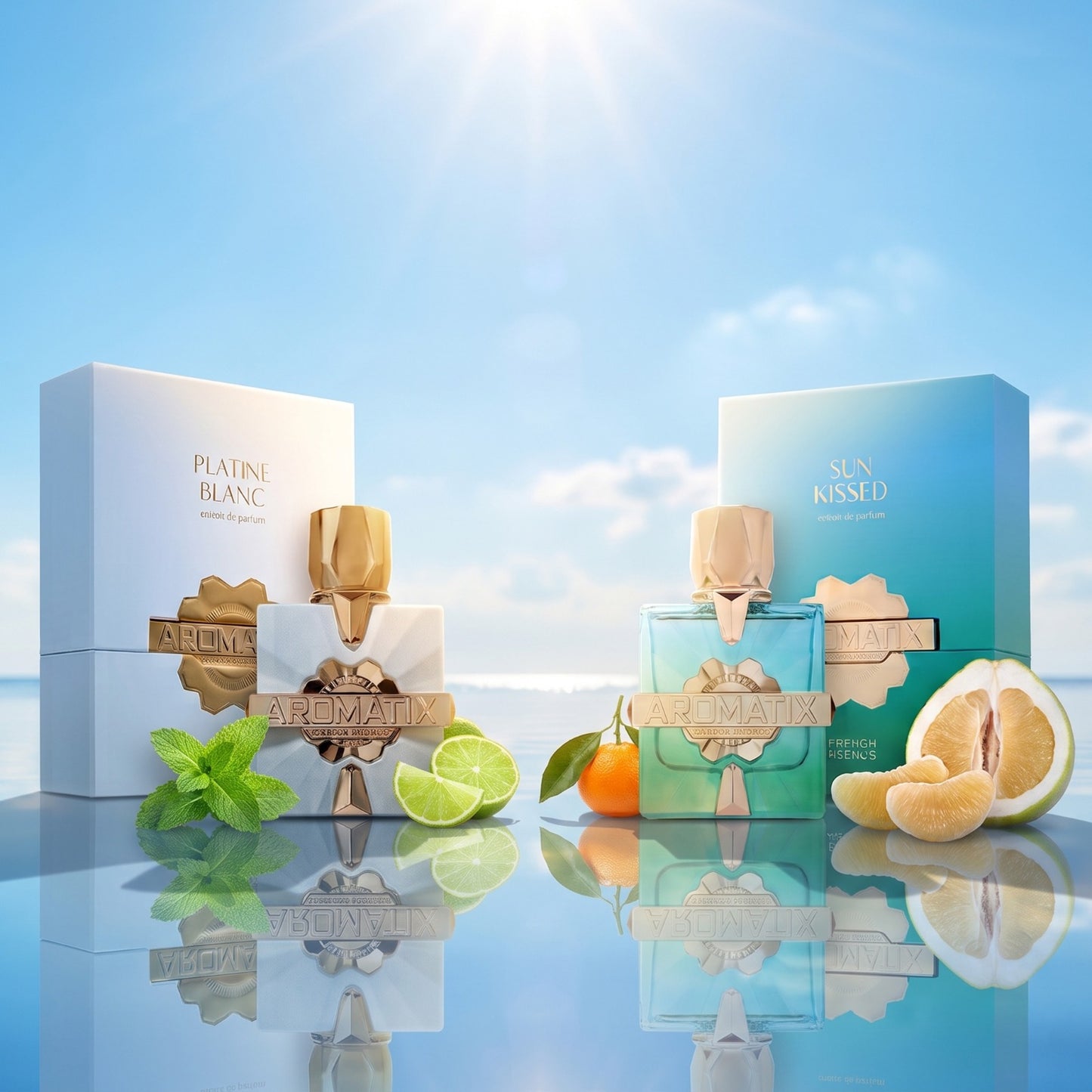 Aromatix - Platine Blanc & Sun Kissed