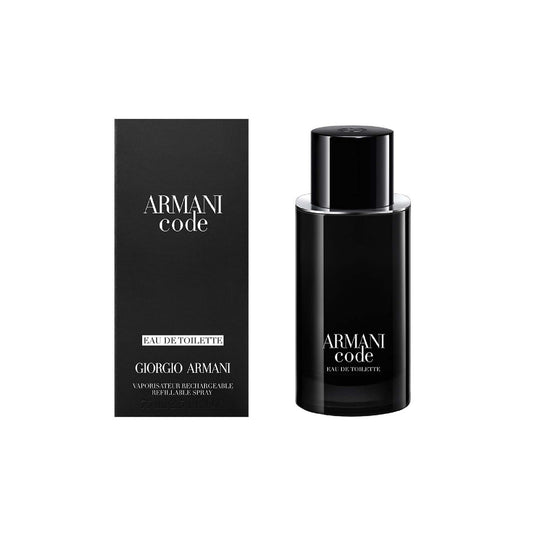 ARMANI CODE REFILLABLE EDT 2.5 oz